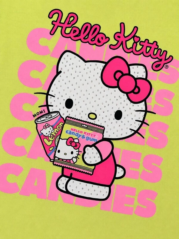 Blusa Hello Kitty com Strass