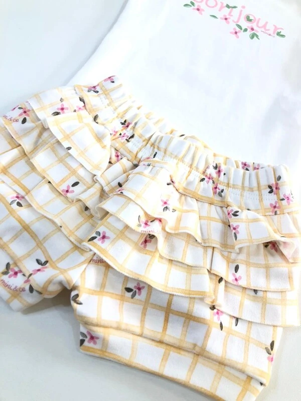 Conjunto Bonjour Flores