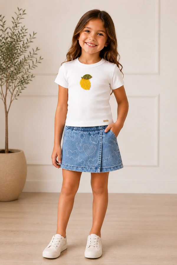 Blusa com pedrarias