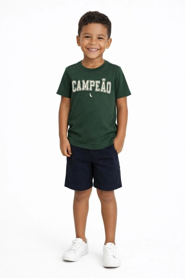 Camiseta Campeão Verde