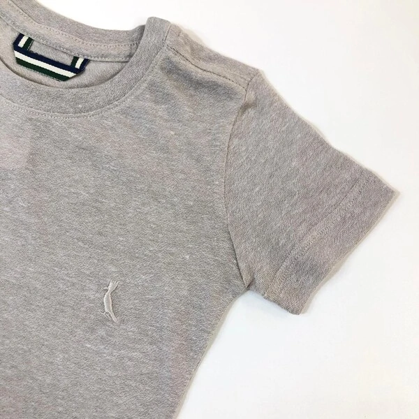 Camiseta Cinza Pêssego