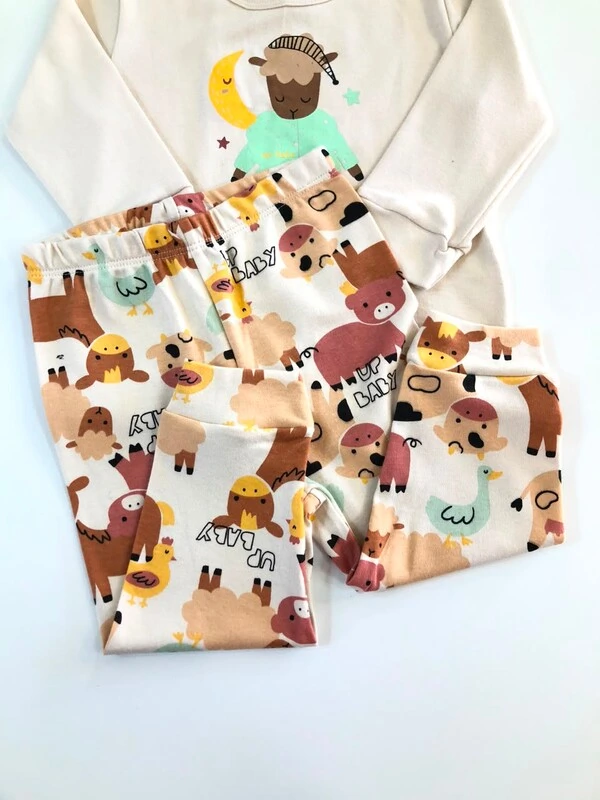 Pijama Infantil Up Baby Fazendinha Sweet Dreams.