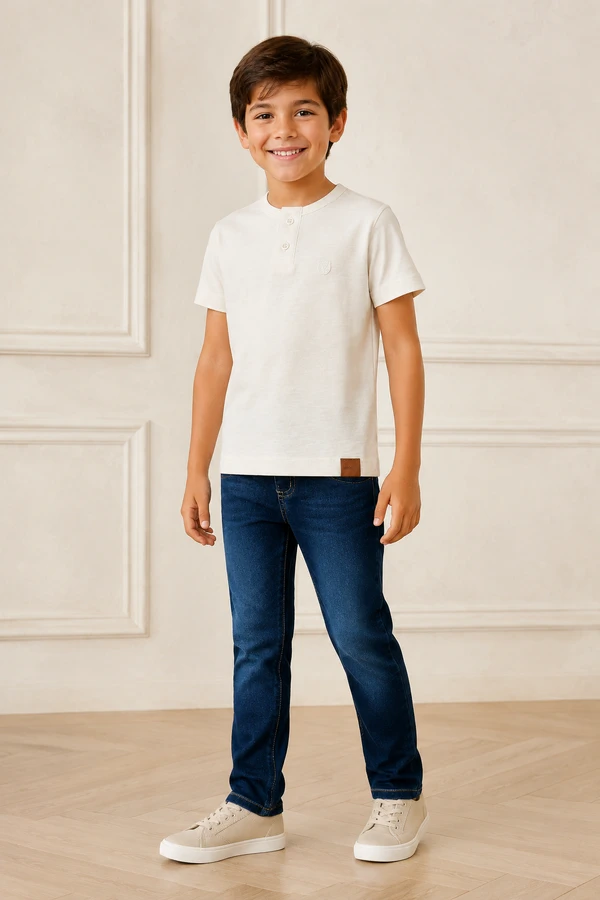 Camisa Flame com Peitilho
