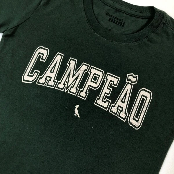 Camiseta Campeão Verde