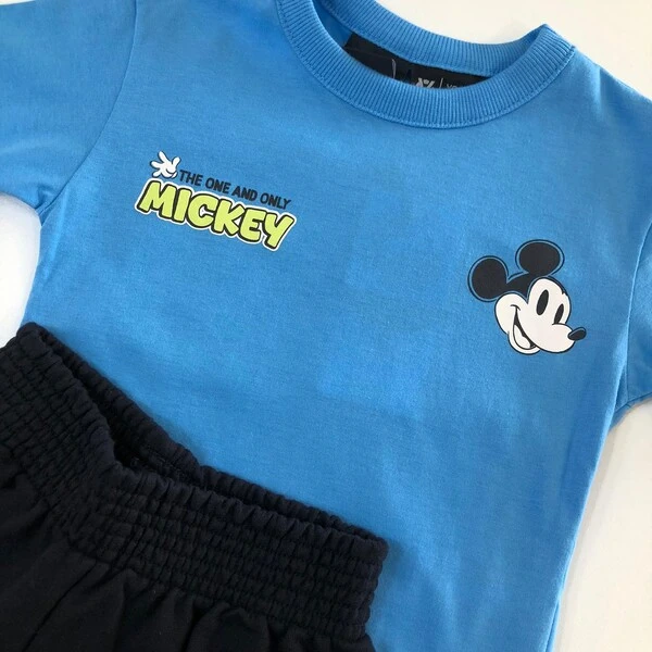 Conjunto Infantil Mickey Style Azul