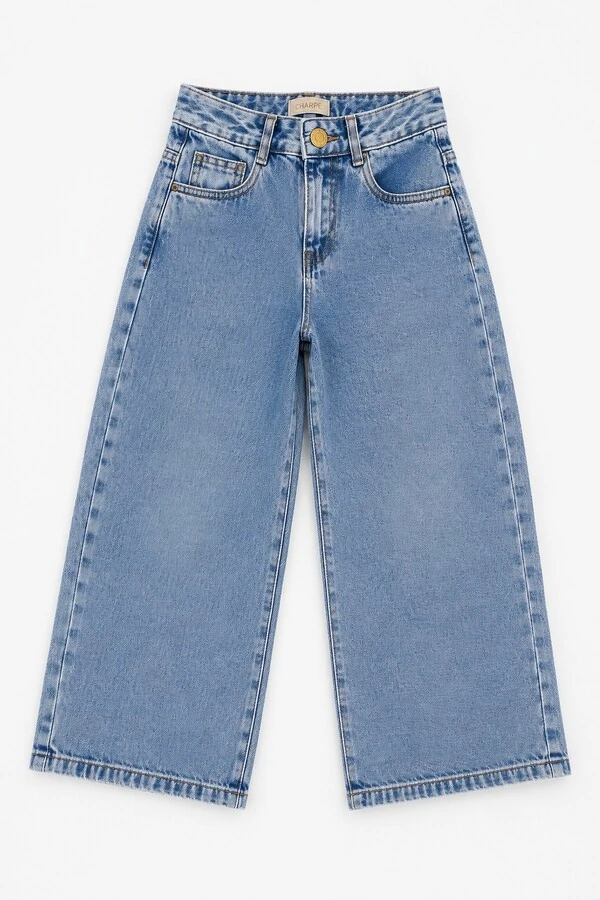 Calça Jeans Wide Leg Clara Charpey