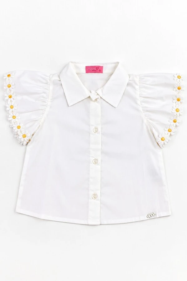 Camisa Com Renda