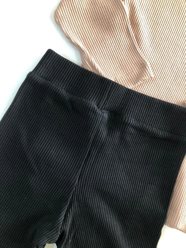Calça Legging canelada