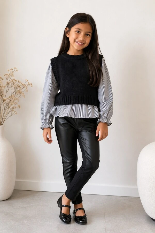 Colete Tricot Camisa