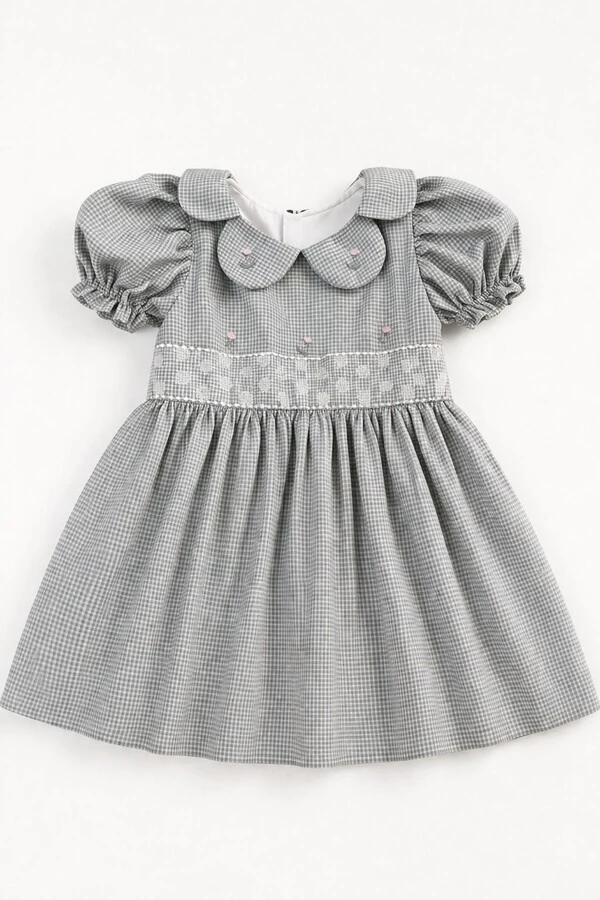 Vestido Jardim Bordado