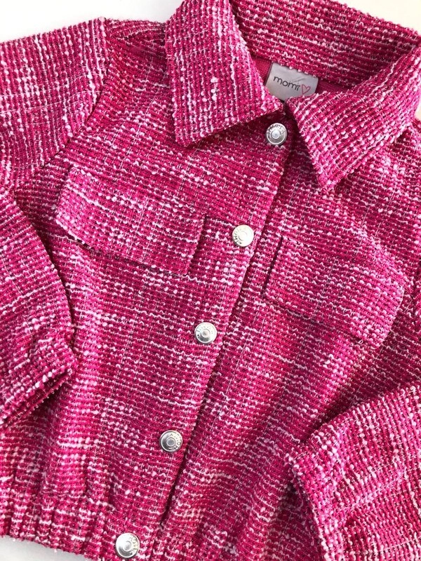 Jaqueta BOMBER de TWEED