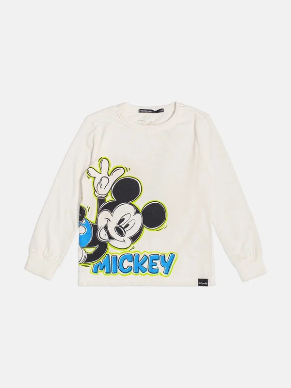 Camiseta Manga Longa Mickey Mouse