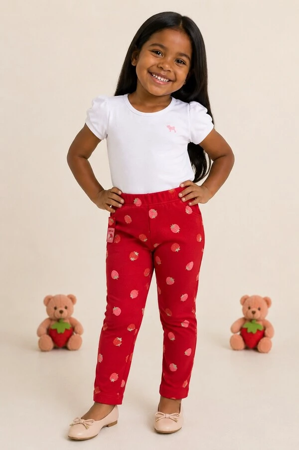 Calça Legging Moranguinho