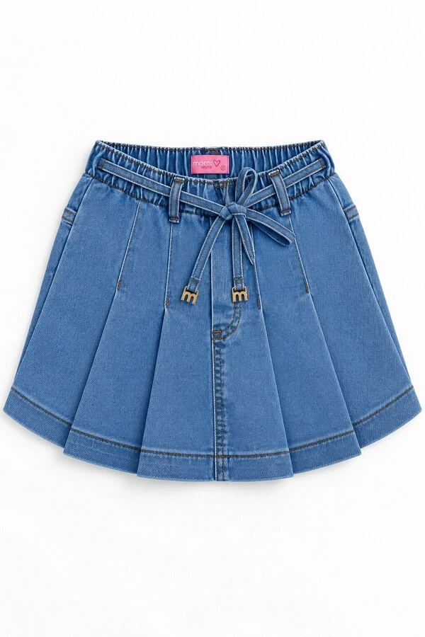 Shorts Saia Com Pregas