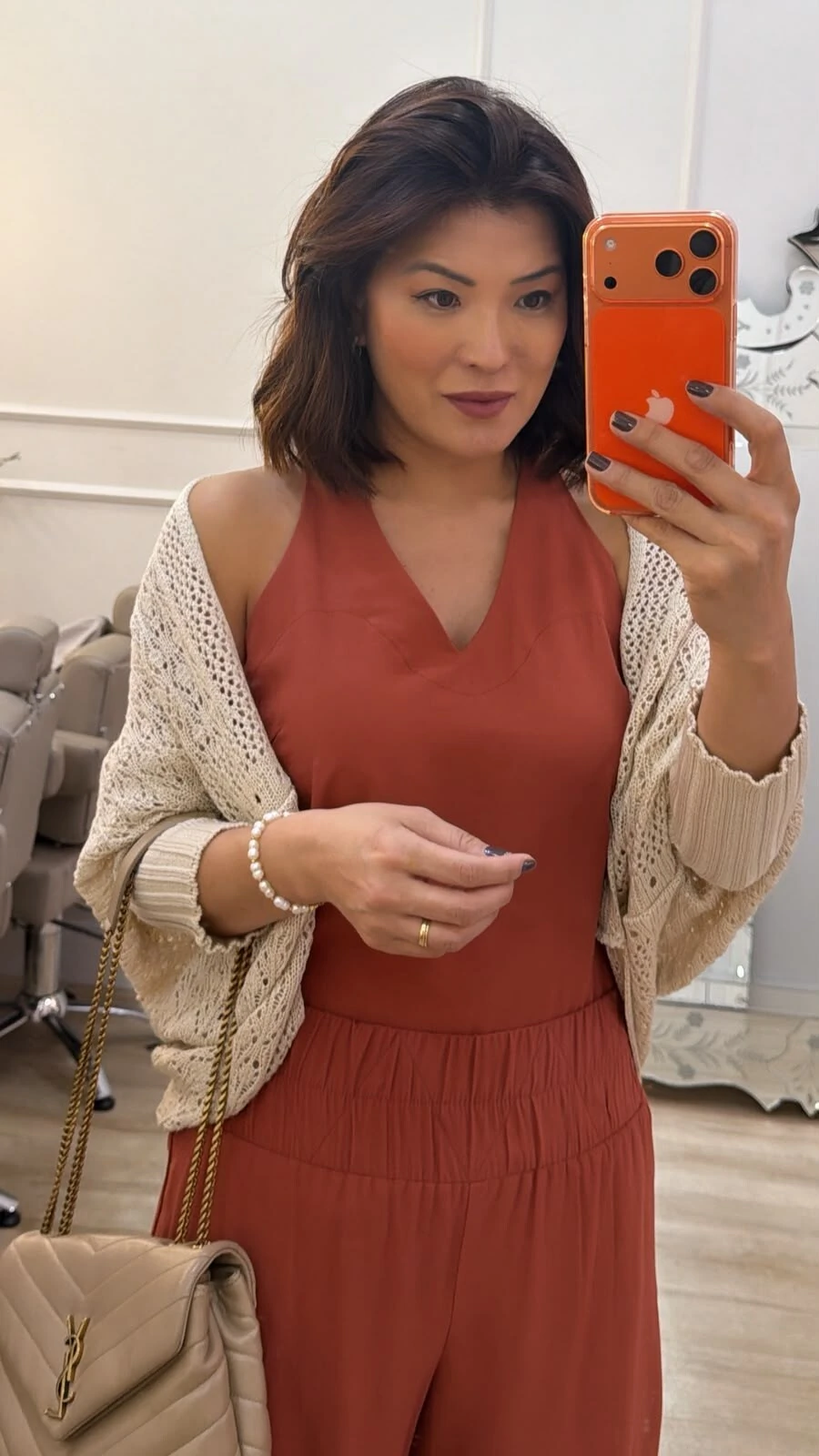 Foto Kimono Capa Tricot Lulu Punhos Largos Canelados