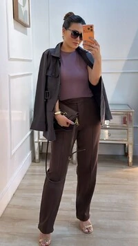 Blusa Básica Gisele Gola Careca