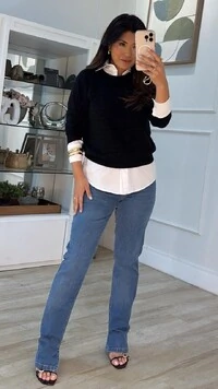 Blusa Tricot Juju Nervuras Horizontais