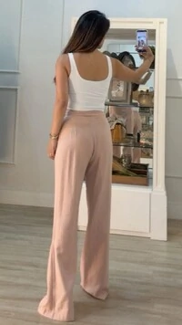 Regata Malha Decote Em U Aline Alças Largas