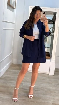 Maxi Camisa Twill Sofia Botões Forrados