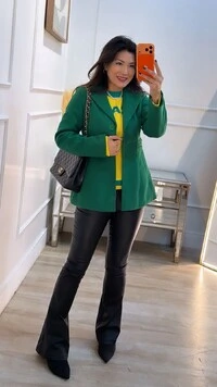 Blusa De Tricot Brasil Paloma Mangas Longas Com Faixa Bicolor