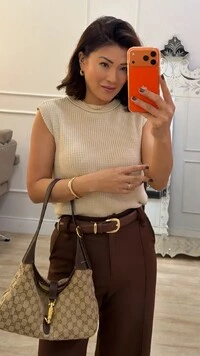 Blusa Regata Tricot Natasha Gola Careca