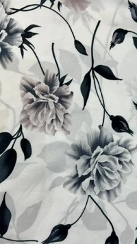 Lenço Acetinado Estampado