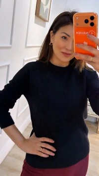 Blusa Tricot Texturas Em Losango Mirella Trançado Diagonal