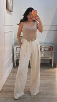 Regata Malha Decote Em U Aline Alças Largas