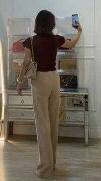 Blusa Tricot Com Entremeios Gola Alta Sandy Punhos E Barrado Ondulados