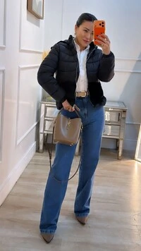 Pré-Venda Data Estimada De Envio Dia 22/06 Jaqueta Casaco Nylon Capuz Removível Hellen Gola E Barrad