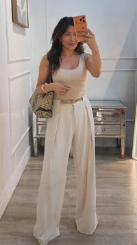 Regata Malha Decote Em U Aline Alças Largas