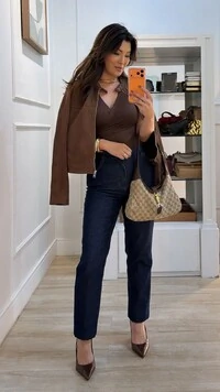 Jaqueta Suede Gola Alta Amora Botões E Zíper Prata