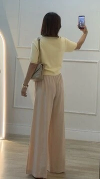 Blusa Tricot Gola Alta Simone Mangas 3/4