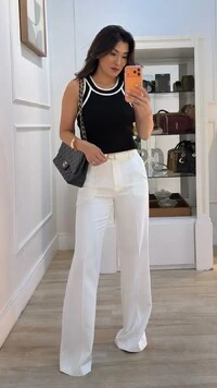 Regata Tricot Bicolor Melissa