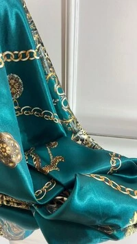 Lenço Acetinado Estampado