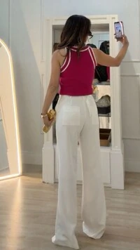 Regata Tricot Bicolor Melissa