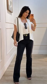 Twin Set Tricot Mariana Kimono & Regata