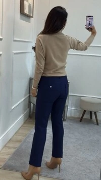 Blusa Cacharrel Tricot Texturizado Aurora Mangas Longas Lisas