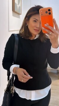 Blusa Tricot Tatiane Com Texturas Entrelaçadas