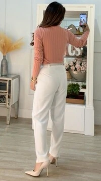 Blusa Tricot Flora Canelados Largos E Detalhes Texturizados