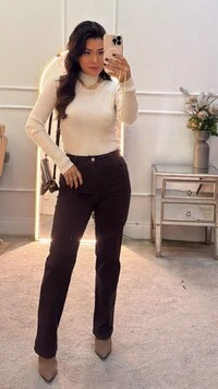 Blusa Cacharrel Tricot Canelado Glaucia