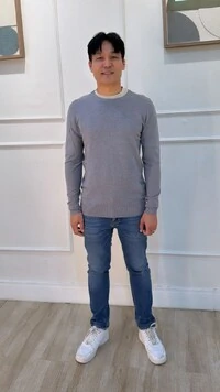 Blusa Tricot Básica Rafael Mangas Longas