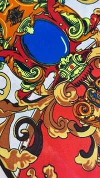 Lenço Acetinado Estampado