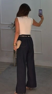 Regata Tricot Pietra Gola E Barrado Nuvem