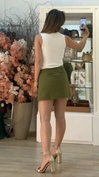 Blusa Regata Tricot Meire Vazados Frontais