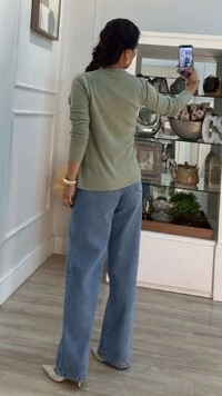 Cardigan Canelado Alicia Botões De Flor Com Pérola