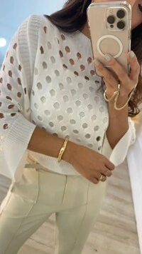 Bracelete Largo Ondulado