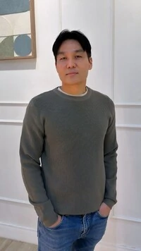 Blusa Tricot Ampla Rodrigo Gola Careca E Mangas Longas