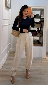 Blusa Malha Manga Longa Juliana