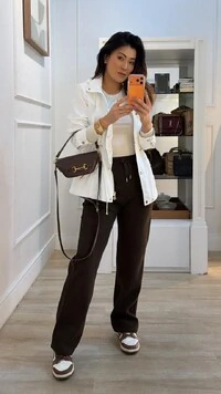 Calça Pantalona Veludo Cotelê Beatriz Pala Larga Com Amarração